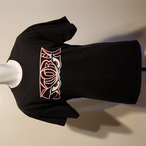 Lake Elsinore storm minor league baseball art black L tshirt